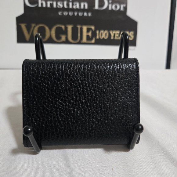 Bally Black Leather Coin Wallet - Picture 4 of 12